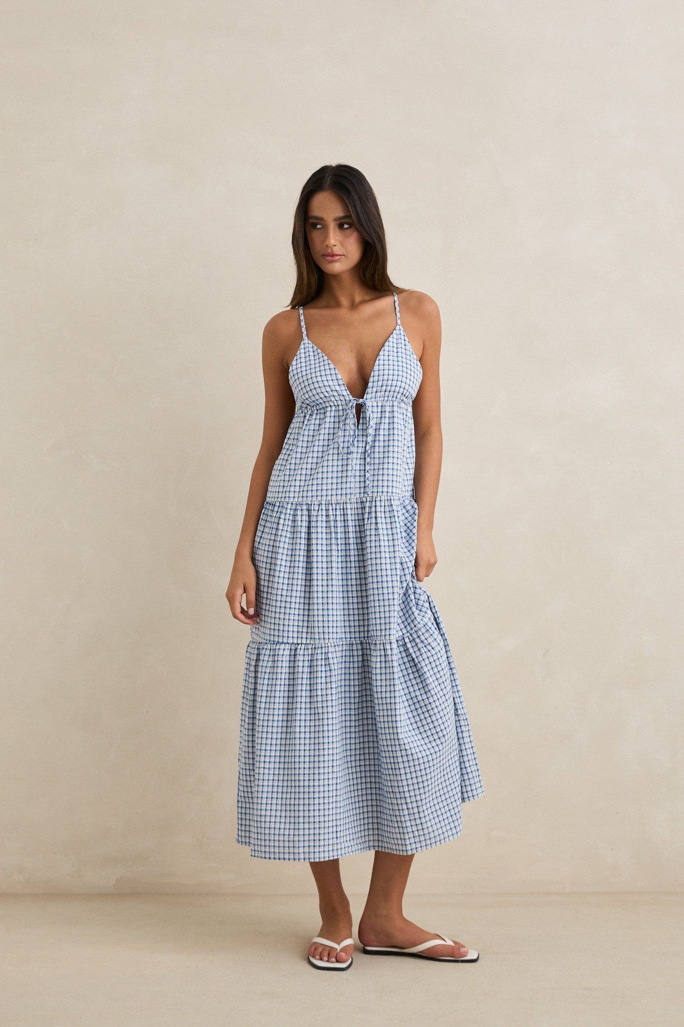 Jaci Maxi Dress Blue M Jaci Maxi Dress Blue M