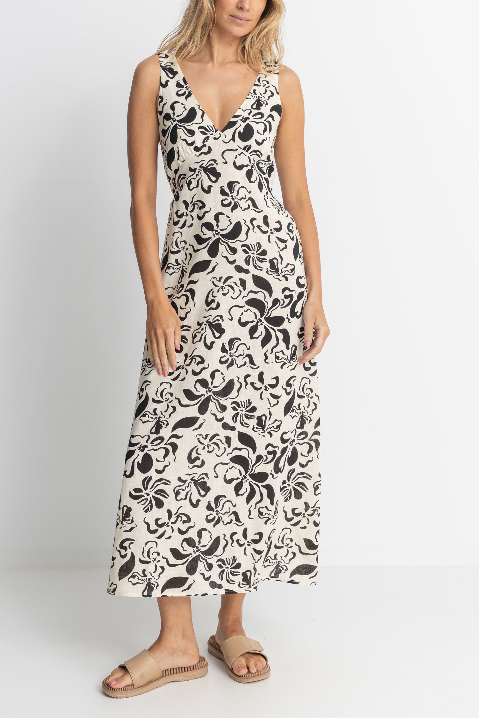 Sundance Floral Maxi Dress Natural – Rhythm US sundance-floral-maxi-dress-natural-rhythm-us