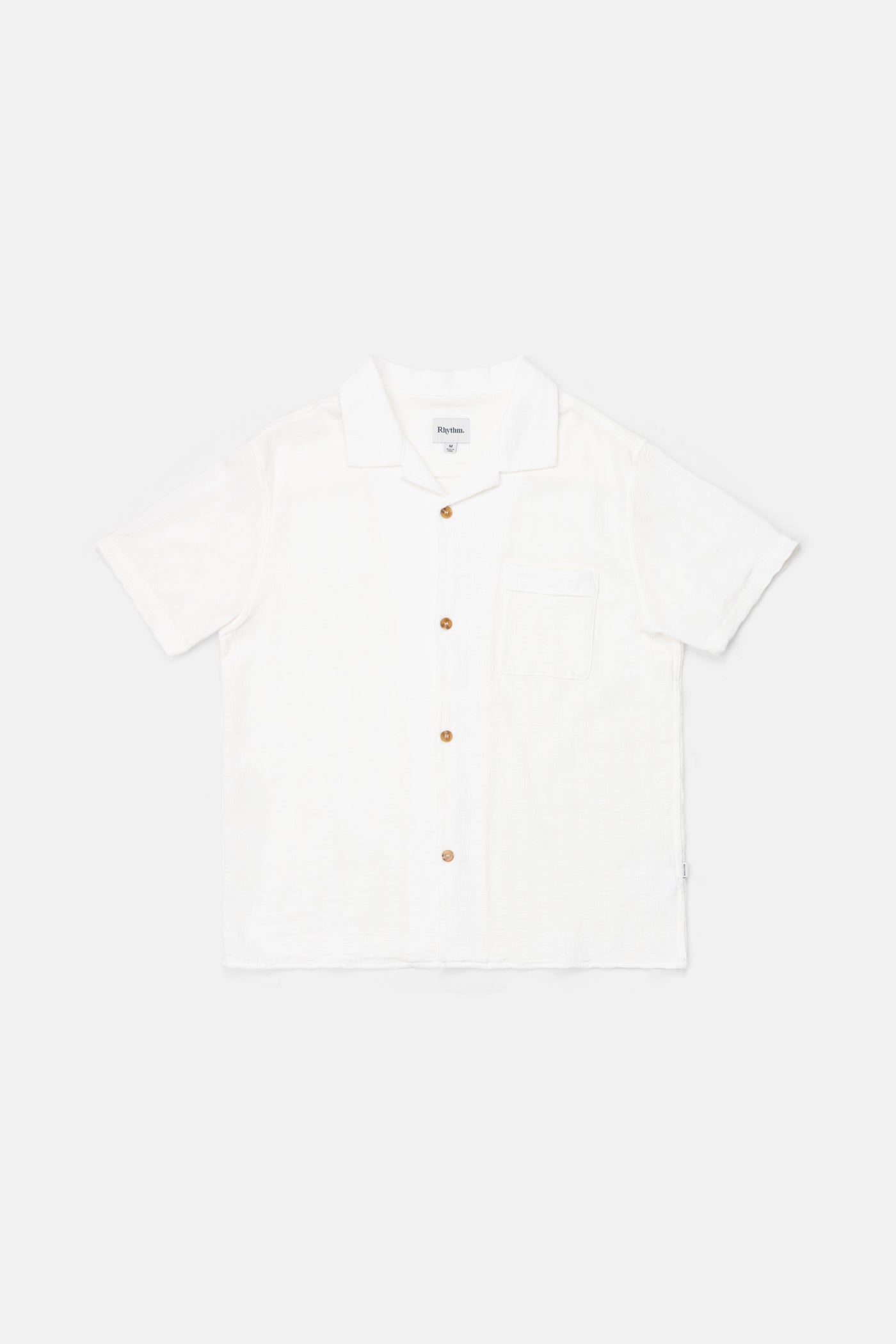 Daytona Ss Shirt White – Rhythm US