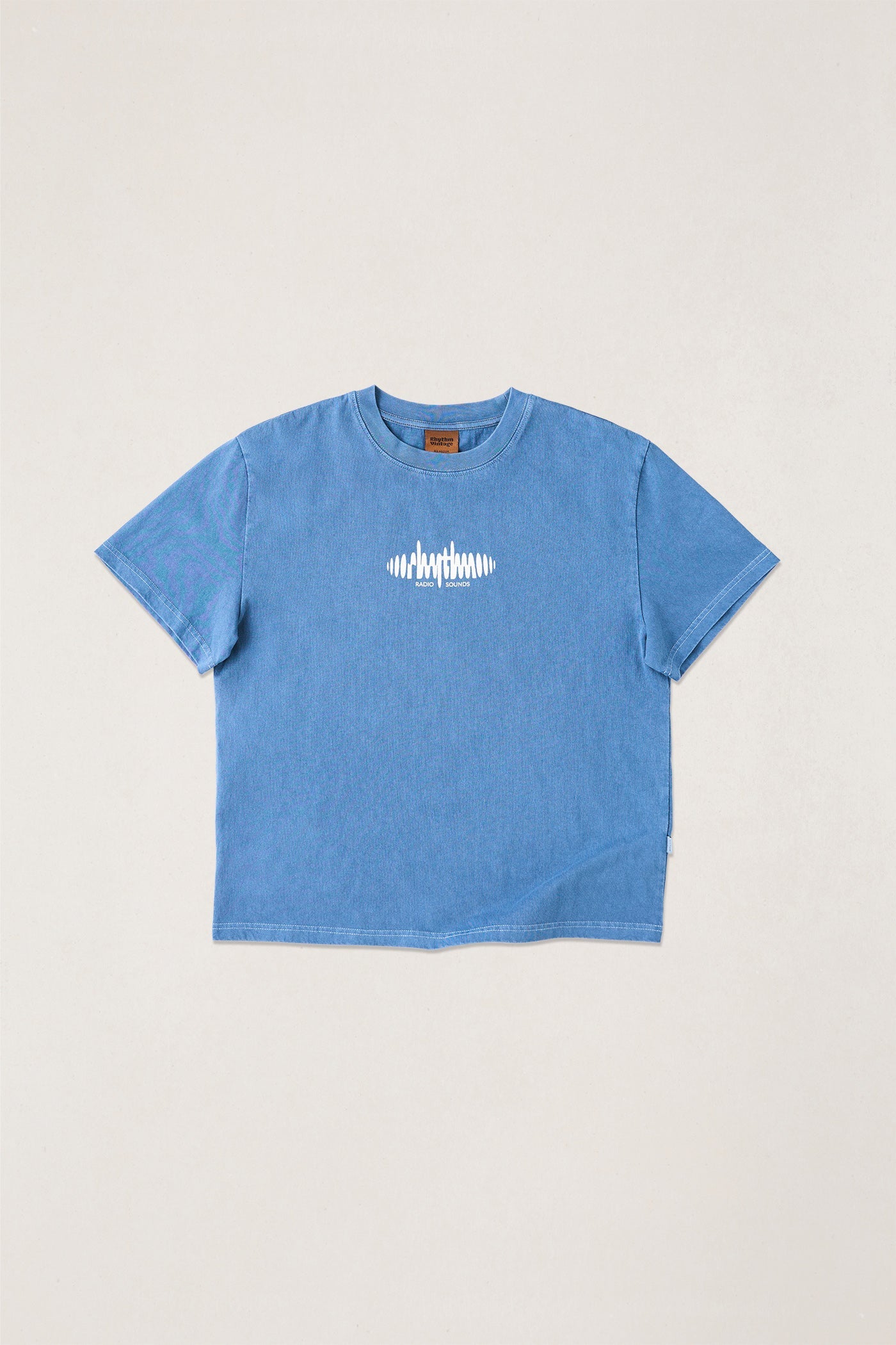 Sounds Contrast Band Ss T-Shirt Blue – Rhythm US