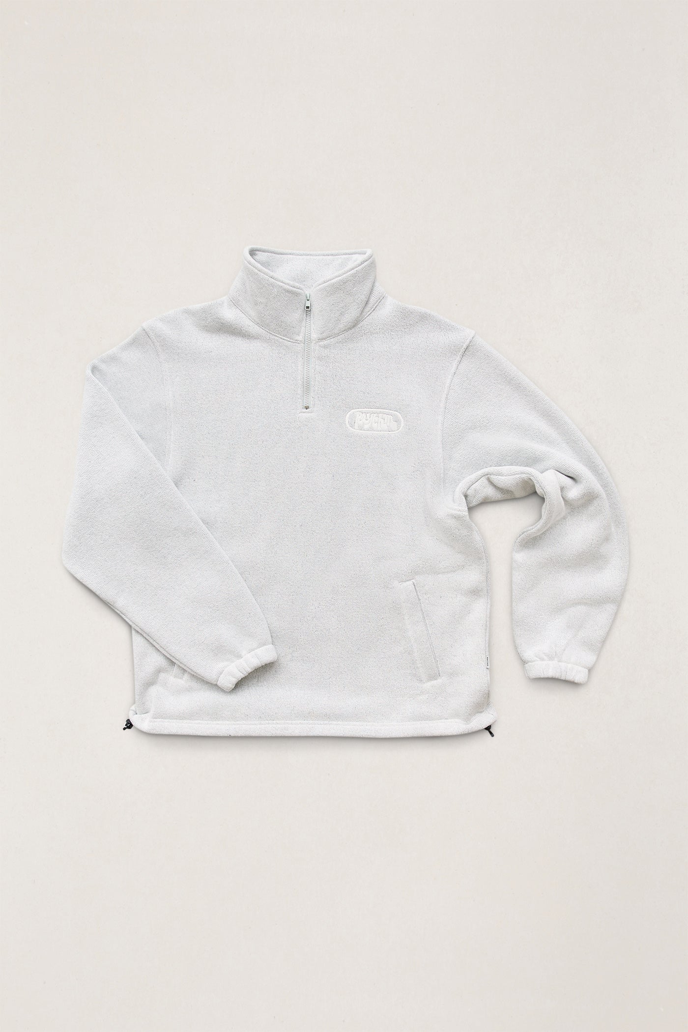 Natumi☆RILY Quarter Zip Knit Fleece Natural – Rhythm US