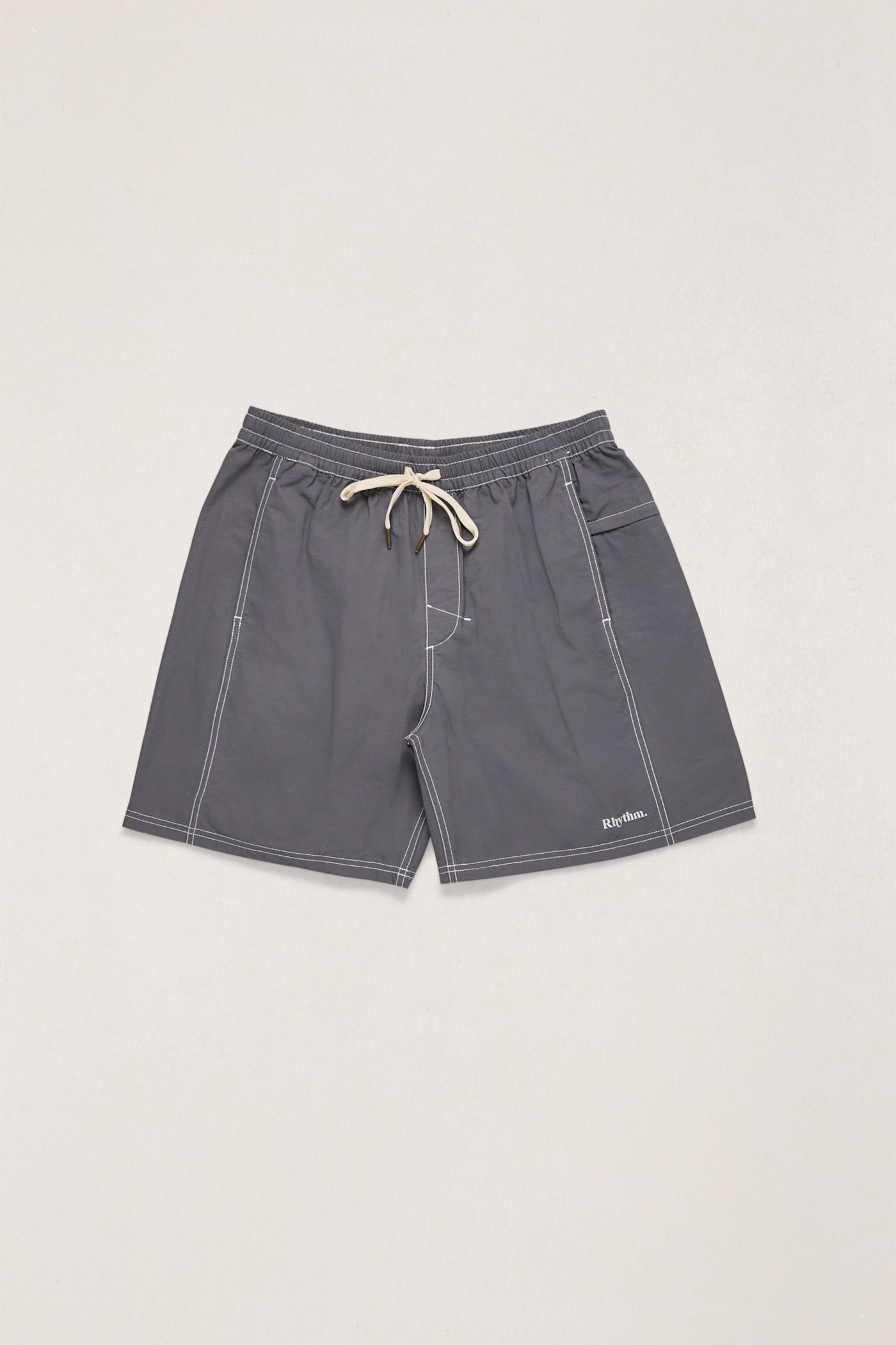Contrast Beach Short Dusted Charcoal – Rhythm US