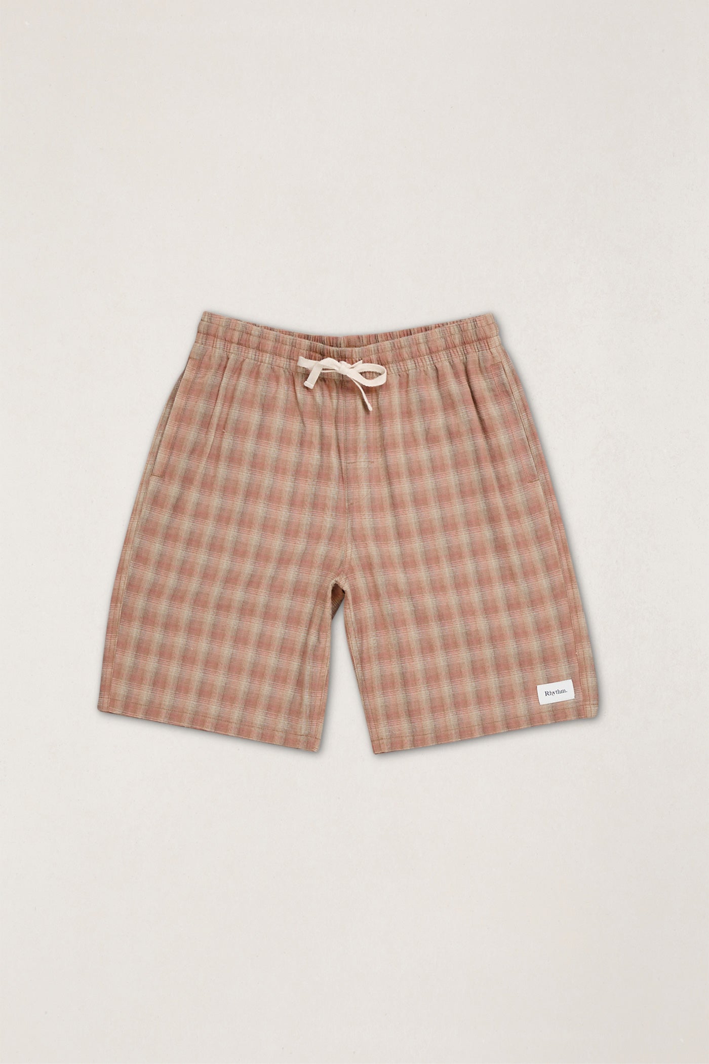 Faded Check Relaxed Jam Clay – Rhythm US