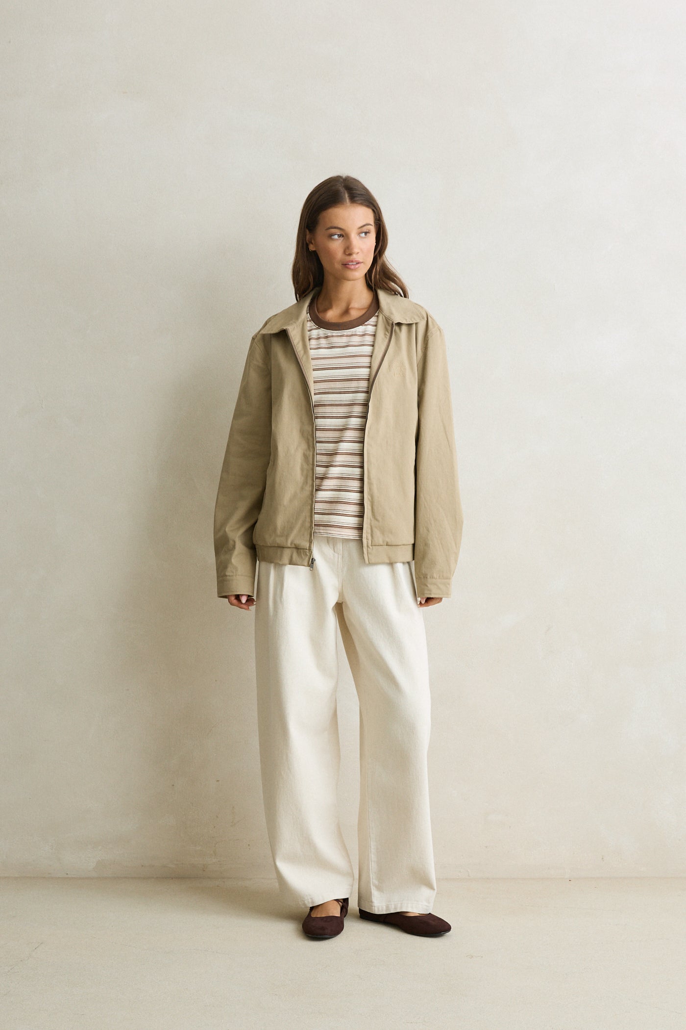 Riley Twill Jacket Oak – Rhythm US