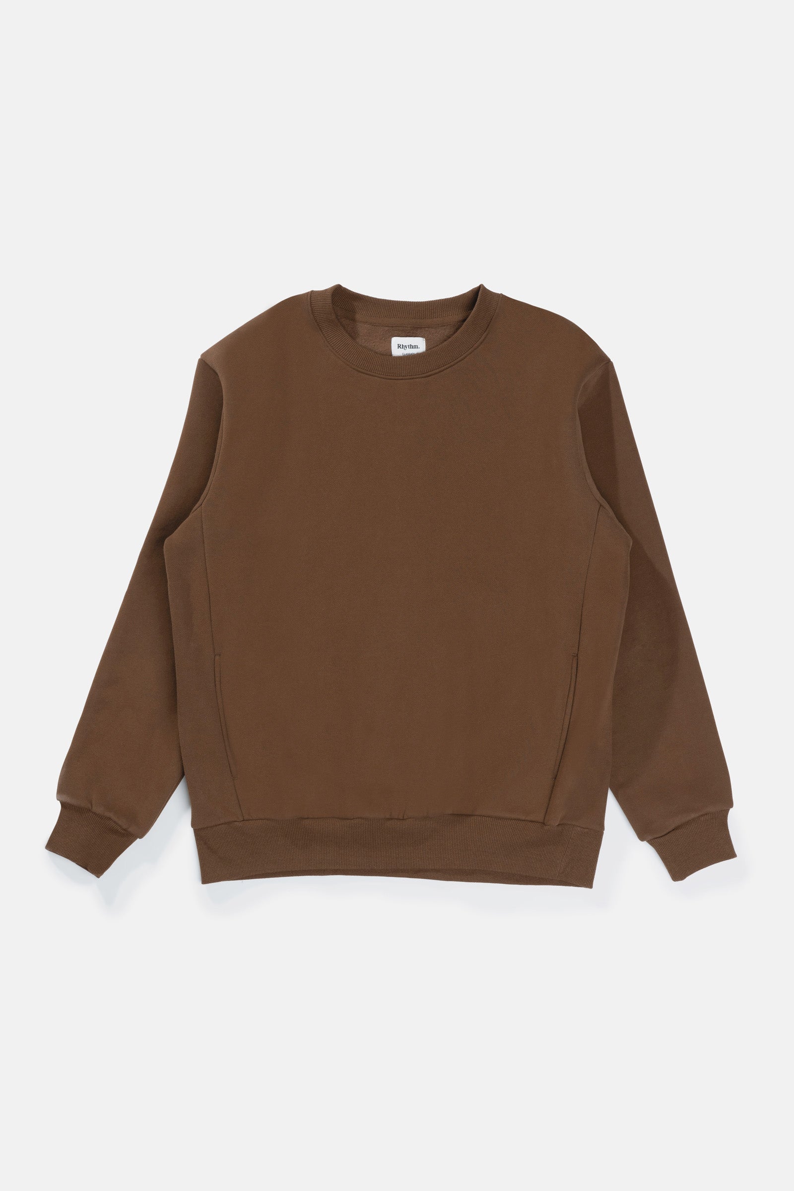 Classic Fleece Crew Chocolate