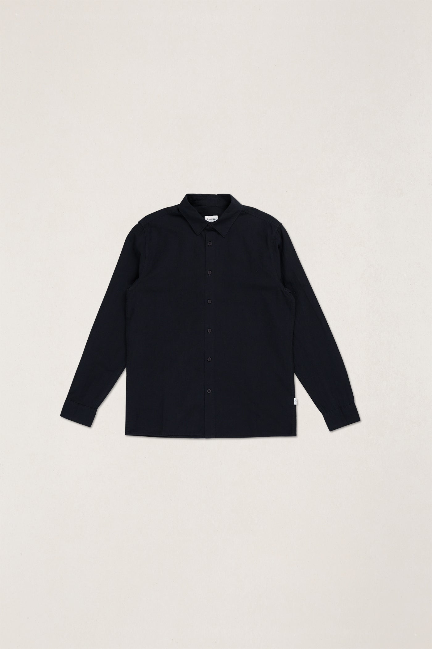 Classic Linen Ls Shirt Vintage Black – Rhythm US