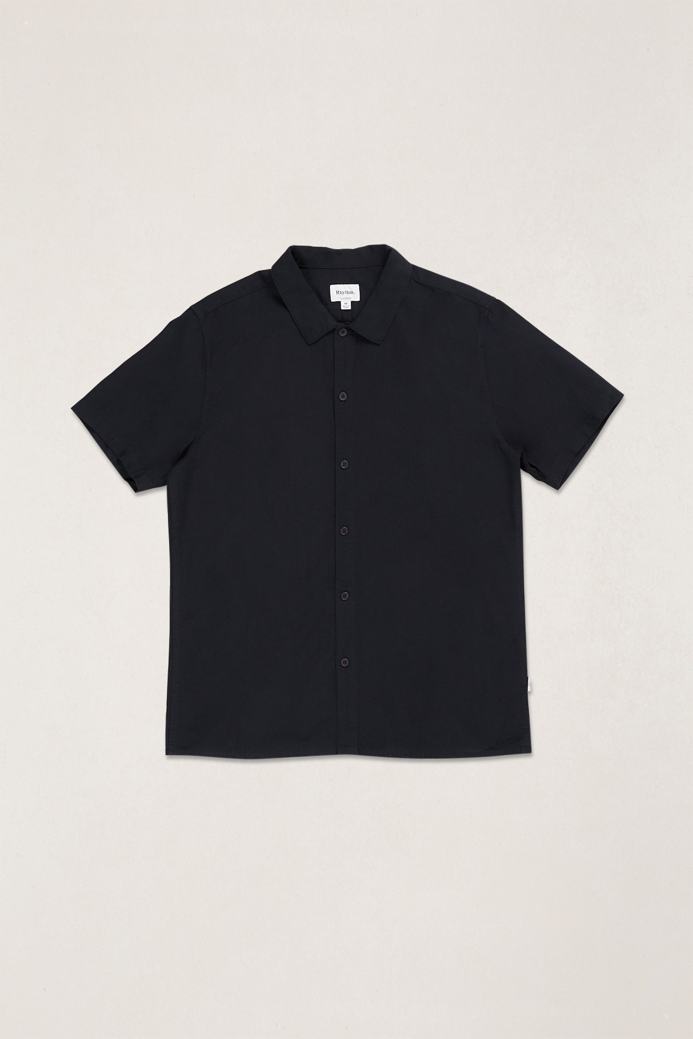 Classic Linen Ss Shirt Vintage Black – Rhythm US