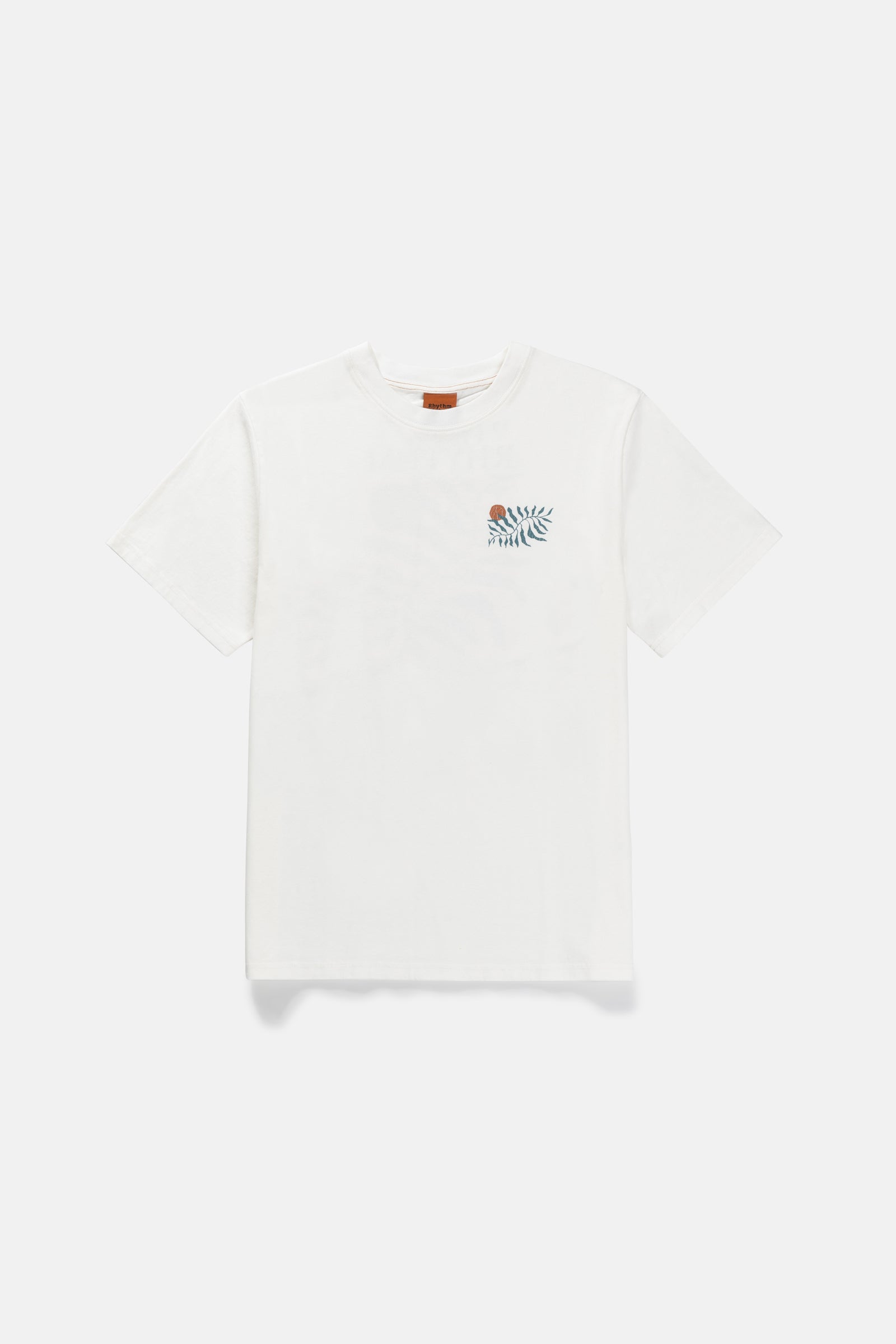 Off white fern tee top