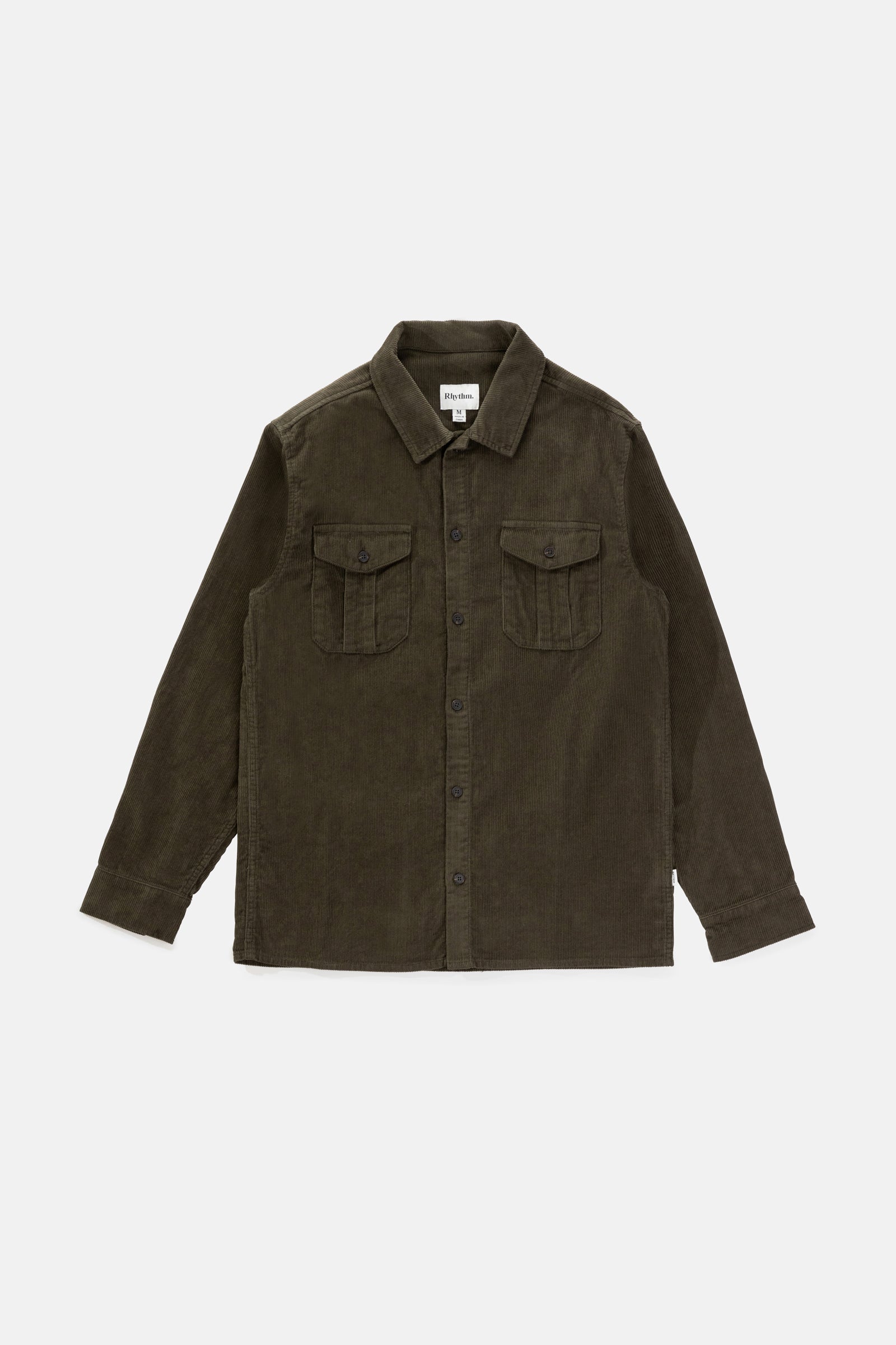 Corduroy Ls Shirt Olive – Rhythm US