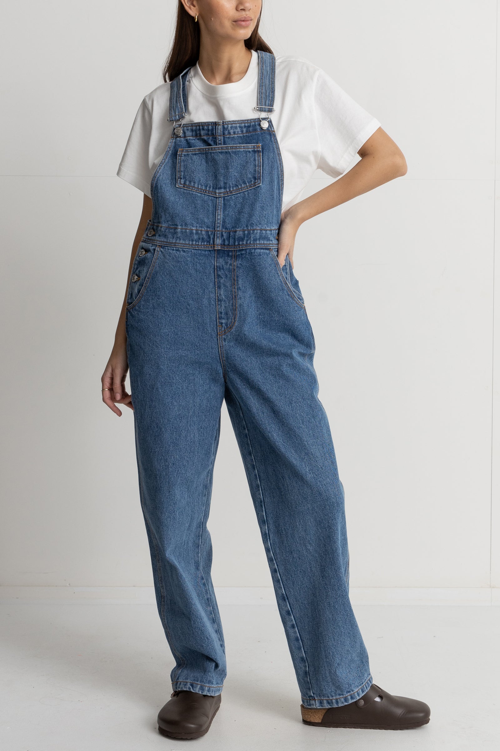 Denim hot sale blue overalls