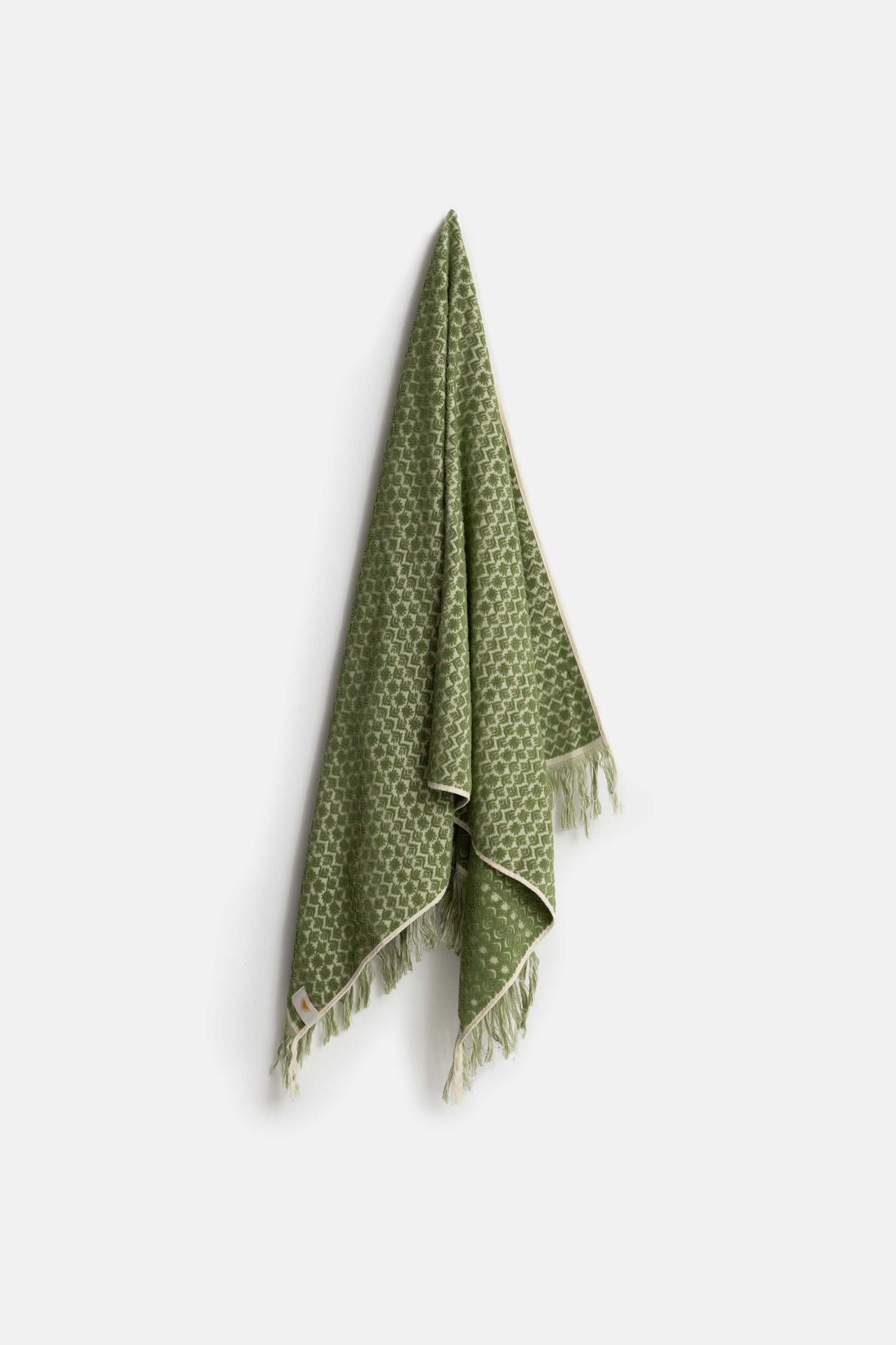 Sol Tea Towel in Rust - Handwoven Kitchen Towels