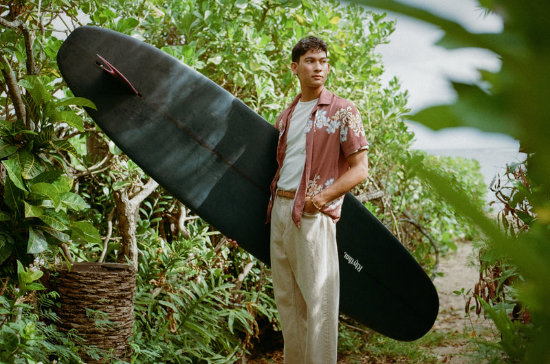 Vacation Floral Ss Shirt Clay