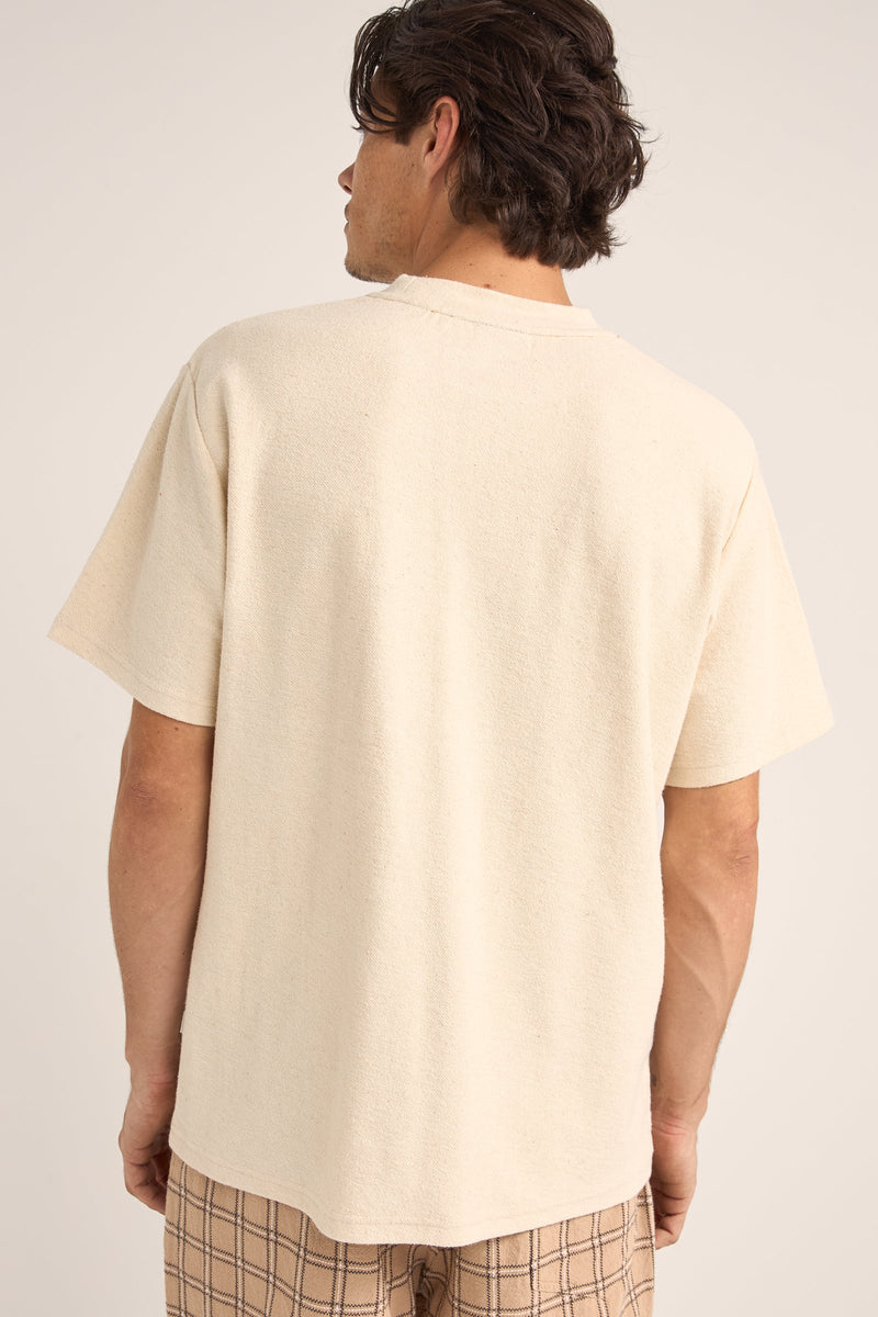 Vintage Terry SS T-Shirt Natural