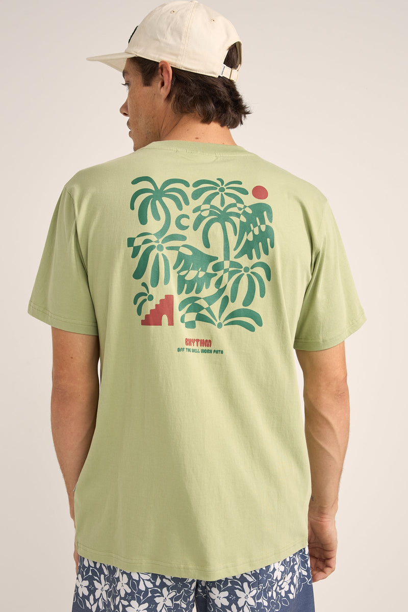 Trees Ss T-Shirt Pistachio