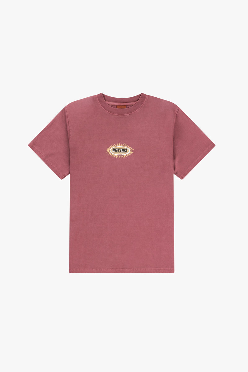 Ellipse Sun SS T-Shirt Vintage Red