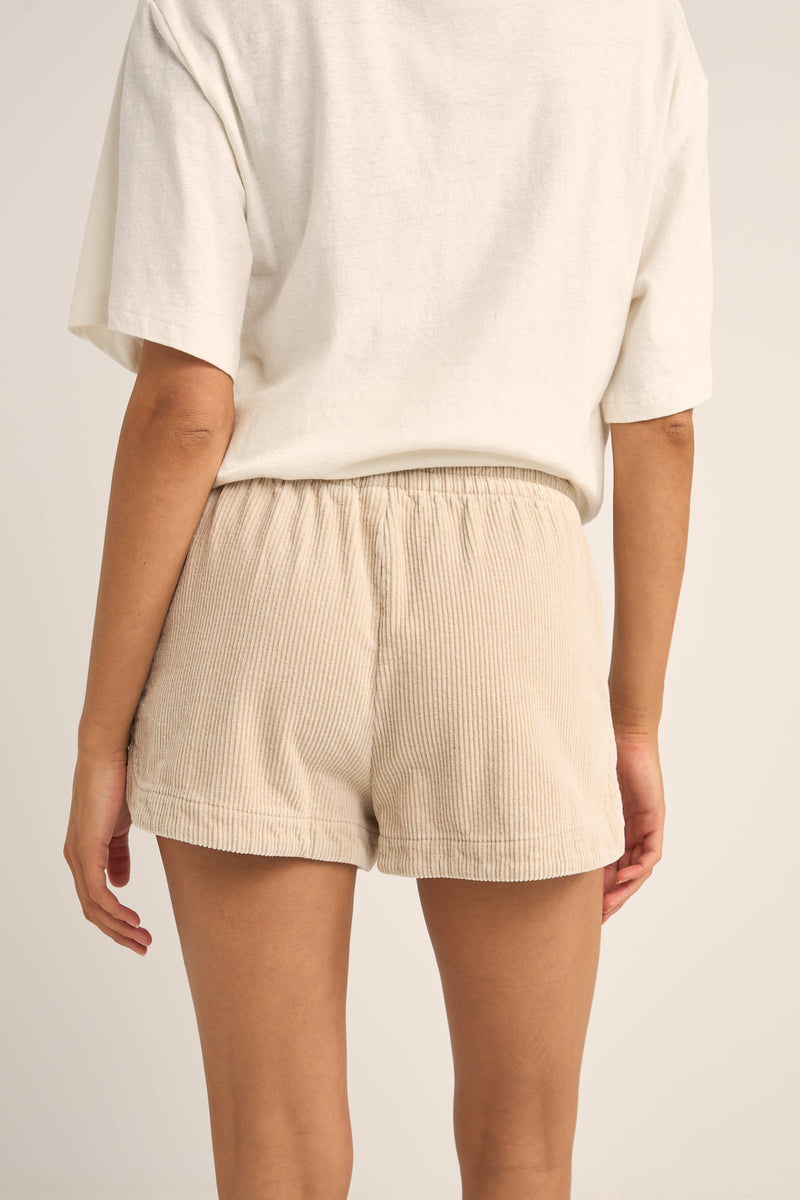 Mazzy Corduroy Short Sand