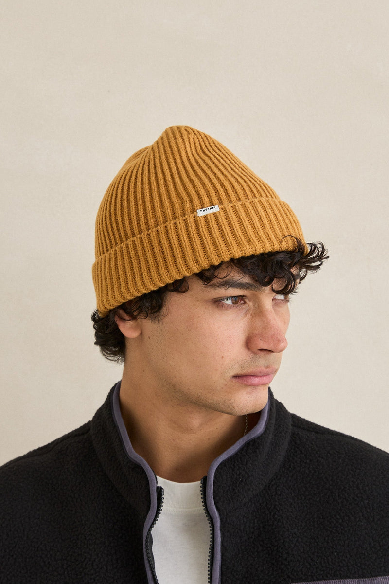 Standard Beanie Mustard – Rhythm US