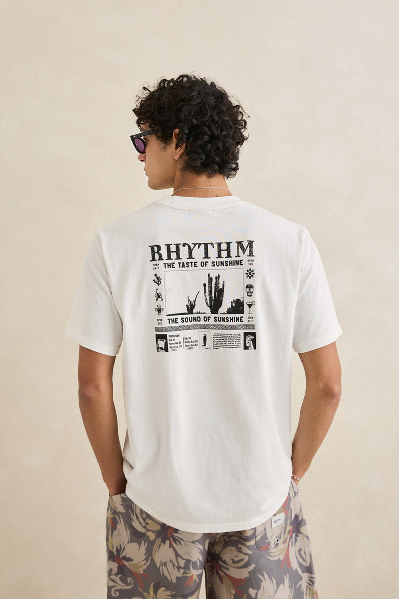 Cactus Vintage Ss T-Shirt Vintage White – Rhythm US