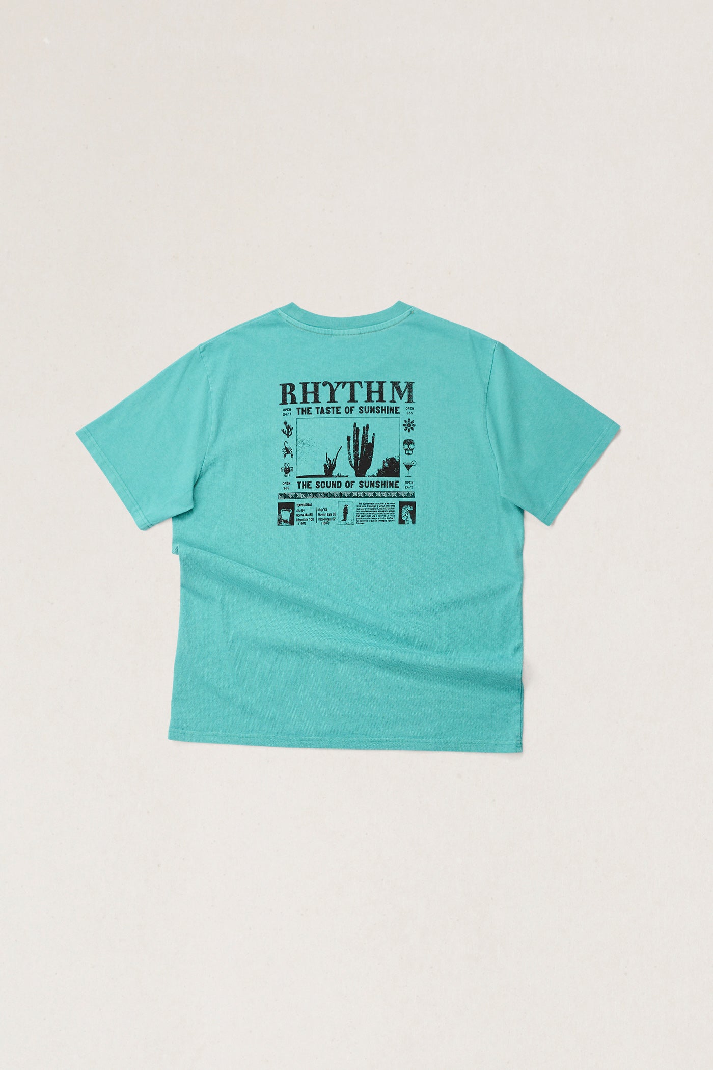 red cactus vintage Rhythm Cactus Vintage Tee Wasabi / M