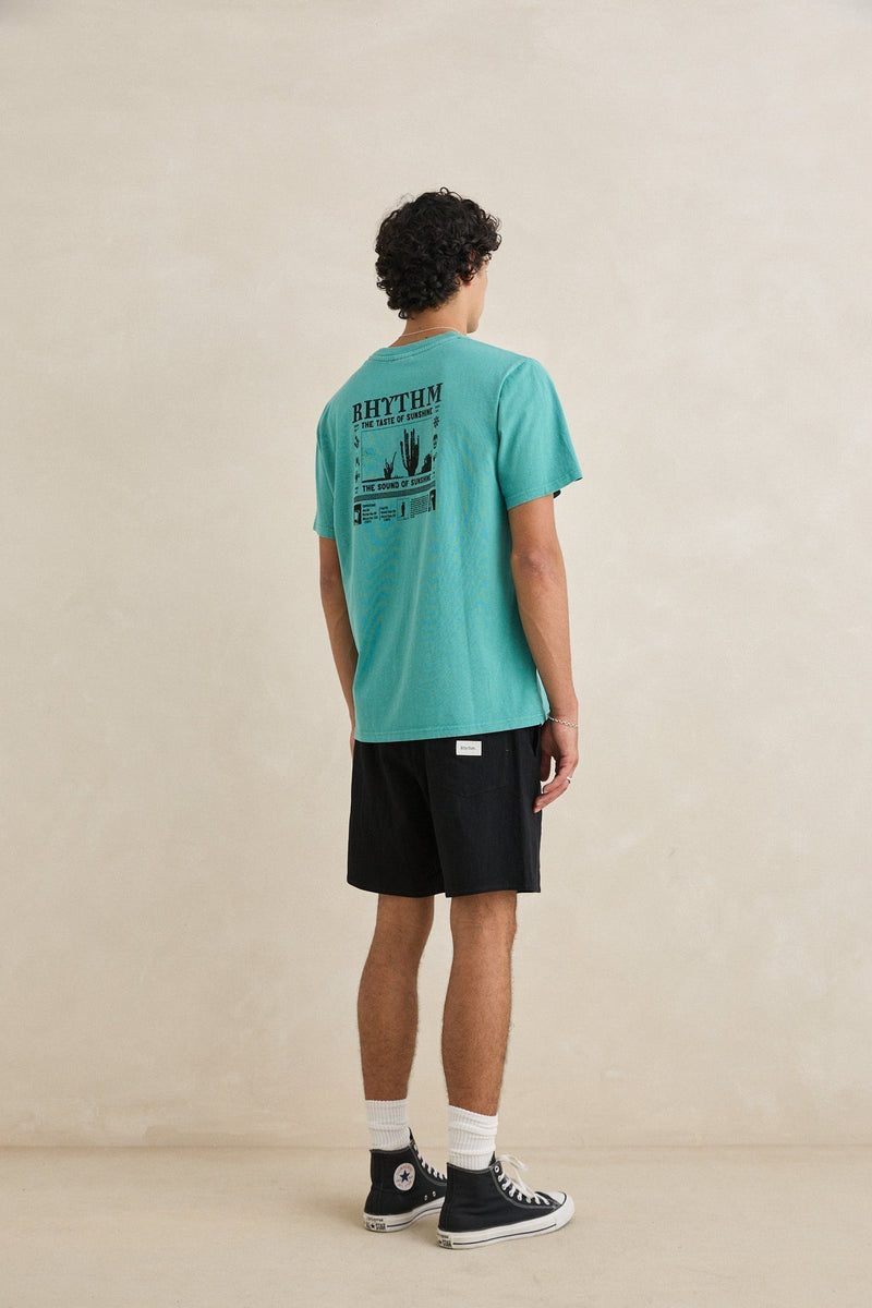 Rhythm Cactus Vintage Tee Wasabi / M