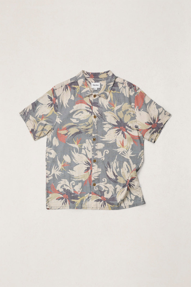 Tropical Camo Ss Shirt Camo – Rhythm US