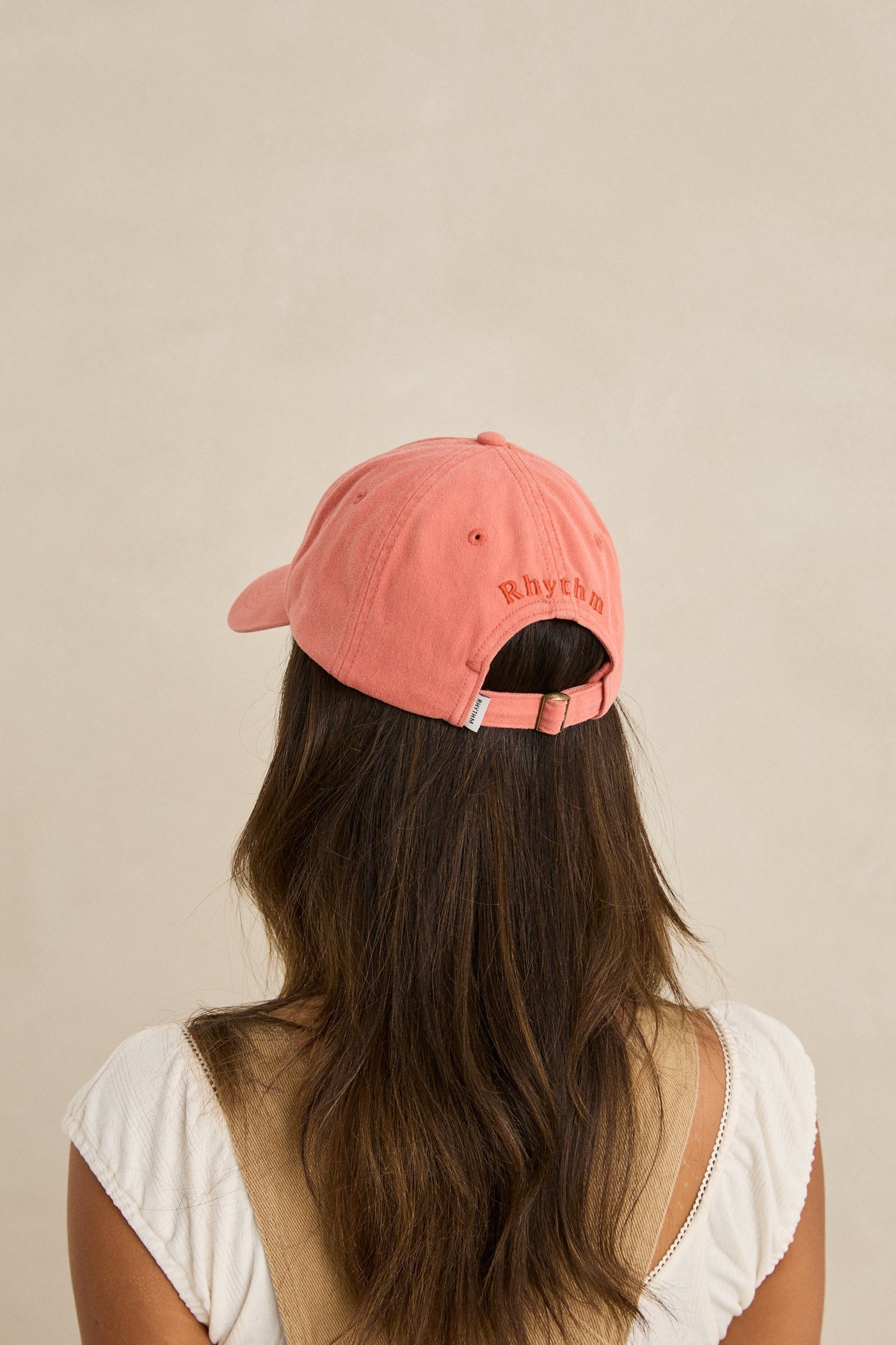 Melia Floral Cap Dusty Red – Rhythm US