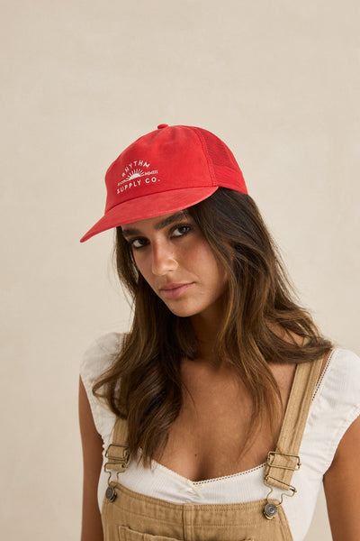 Rhythm Supply Trucker Cap Red – Rhythm US