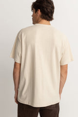 Vintage Terry Ss T Shirt Natural