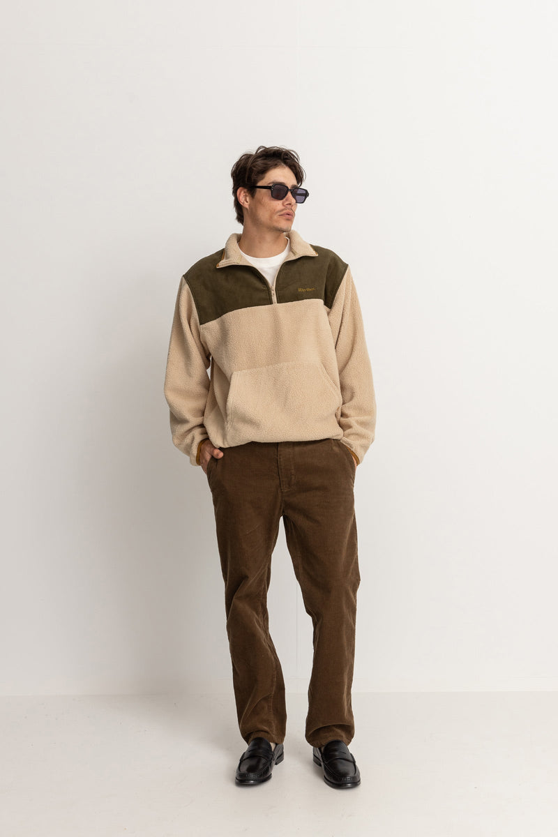 Tamas Half Zip Pull Over Bark