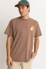 Sun Kissed Vintage Ss T Shirt Brown