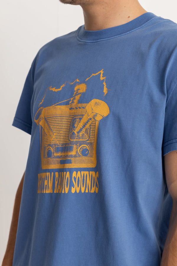 Radio Band Ss T Shirt Cobalt