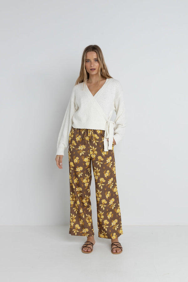 Adele Wrap Front Knit