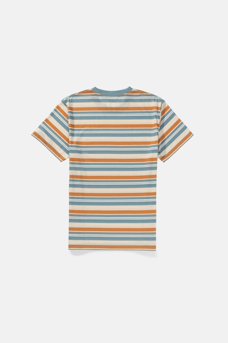 Everyday Stripe Ss T-Shirt Mineral Blue