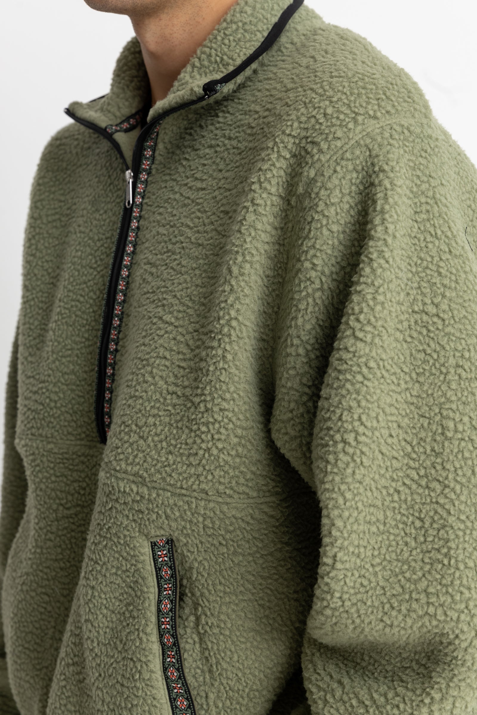 Sherpa Pullover Sage Rhythm US