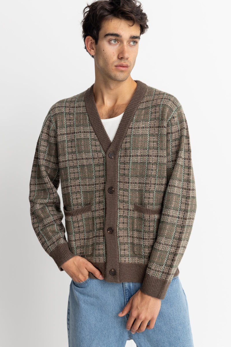 Mohair Criss Cardigan Cedar