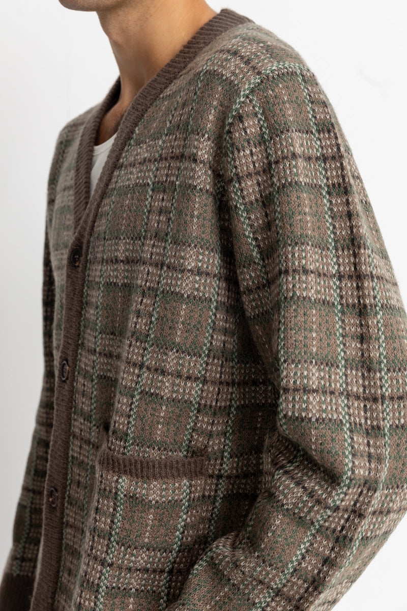 Mohair Criss Cardigan Cedar