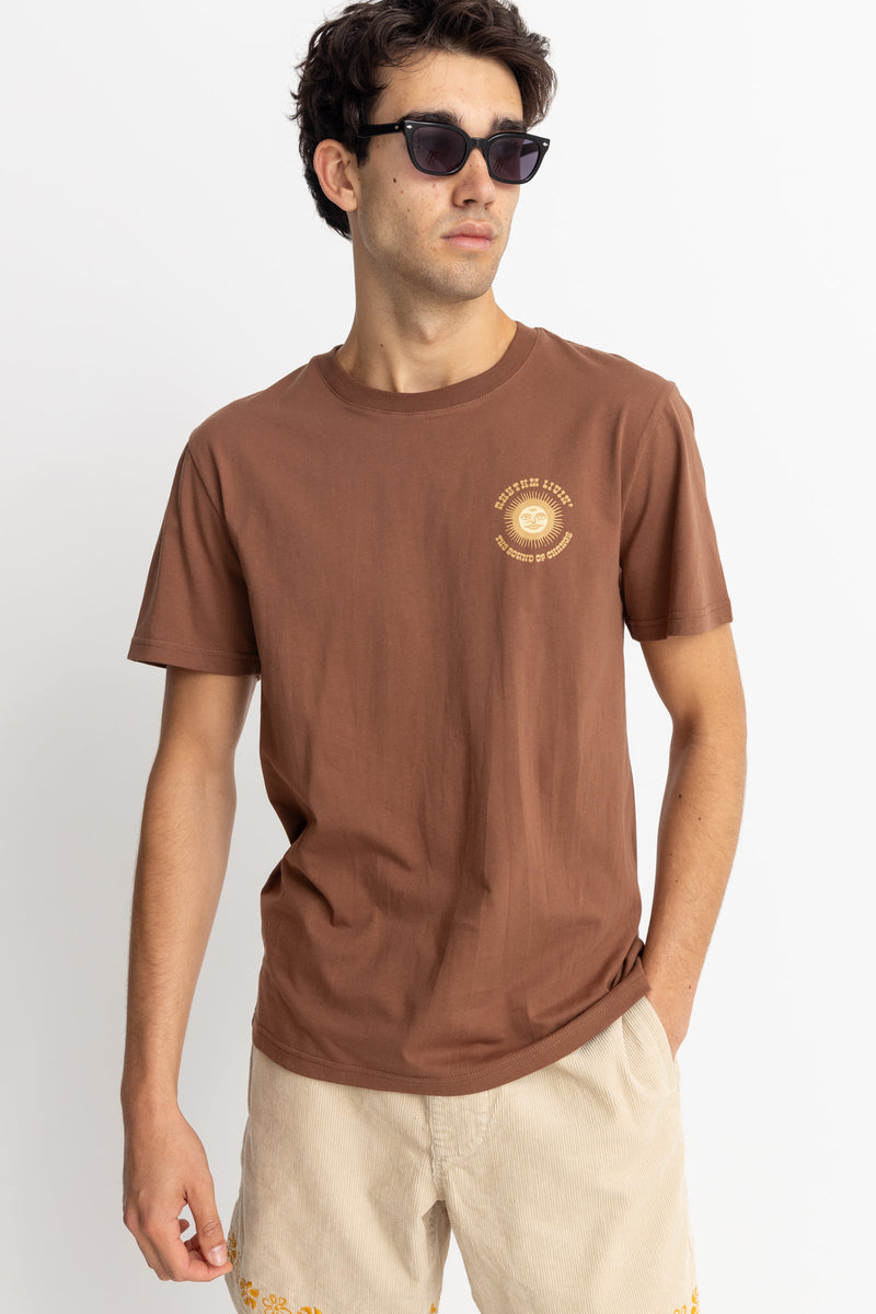 Sun Life Ss T-Shirt Chocolate