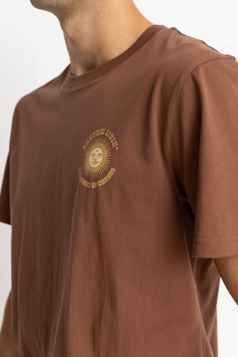 Sun Life Ss T-Shirt Chocolate