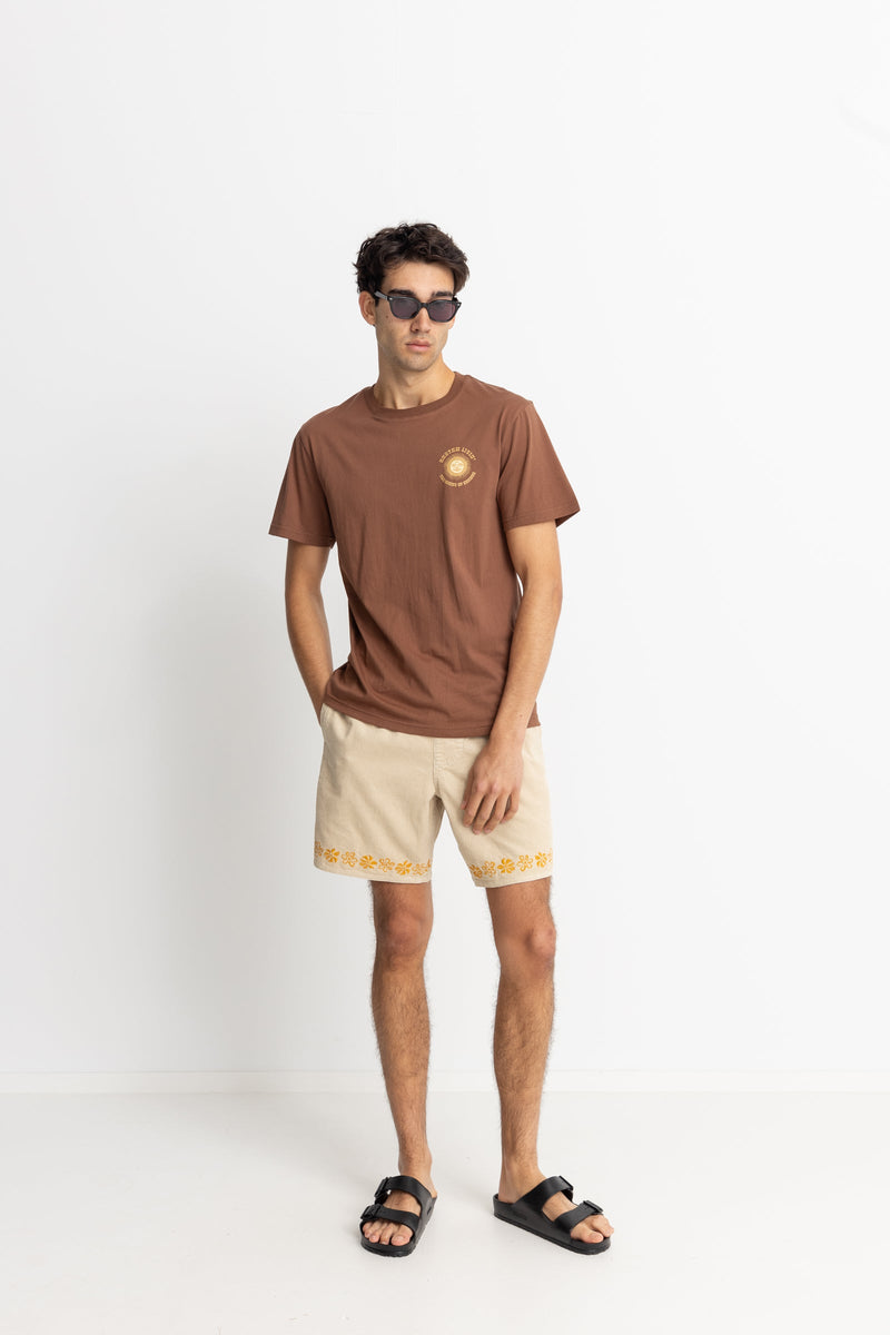 Sun Life Ss T-Shirt Chocolate