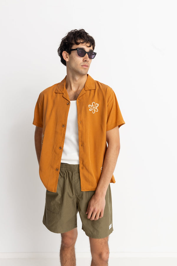 Orchid Ss Shirt Tobacco