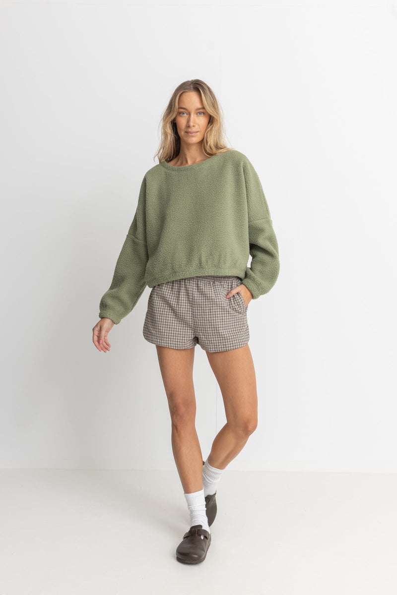 Jyoti Reverse Fleece Sage