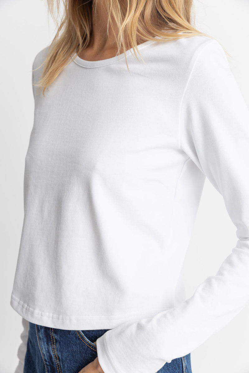 Winona Long Sleeve White