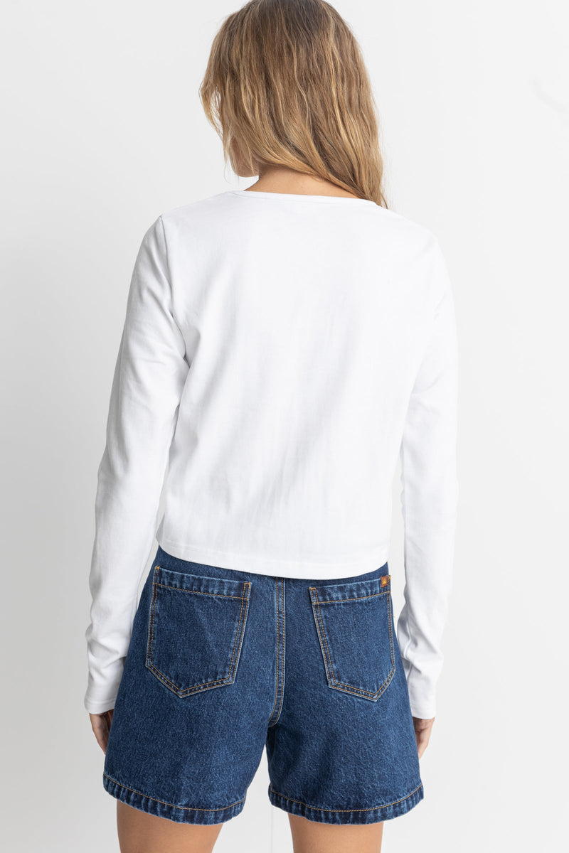 Winona Long Sleeve White