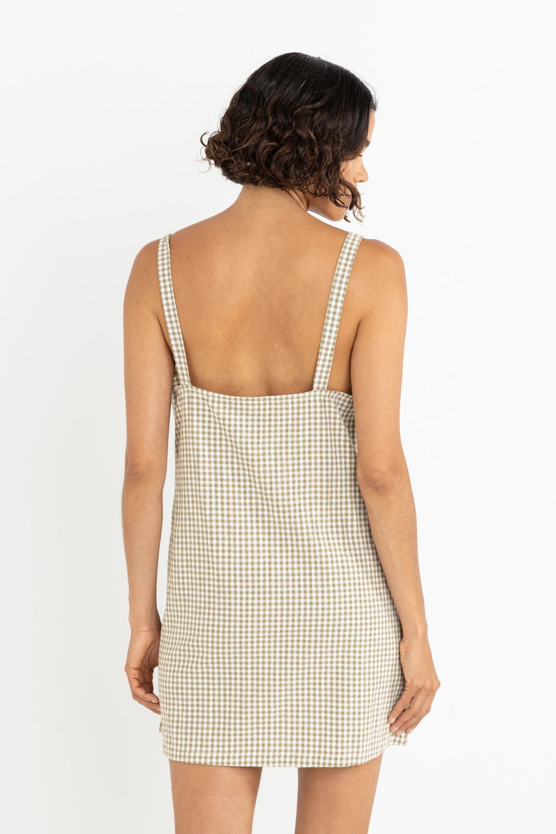 Lola Check Slip Dress