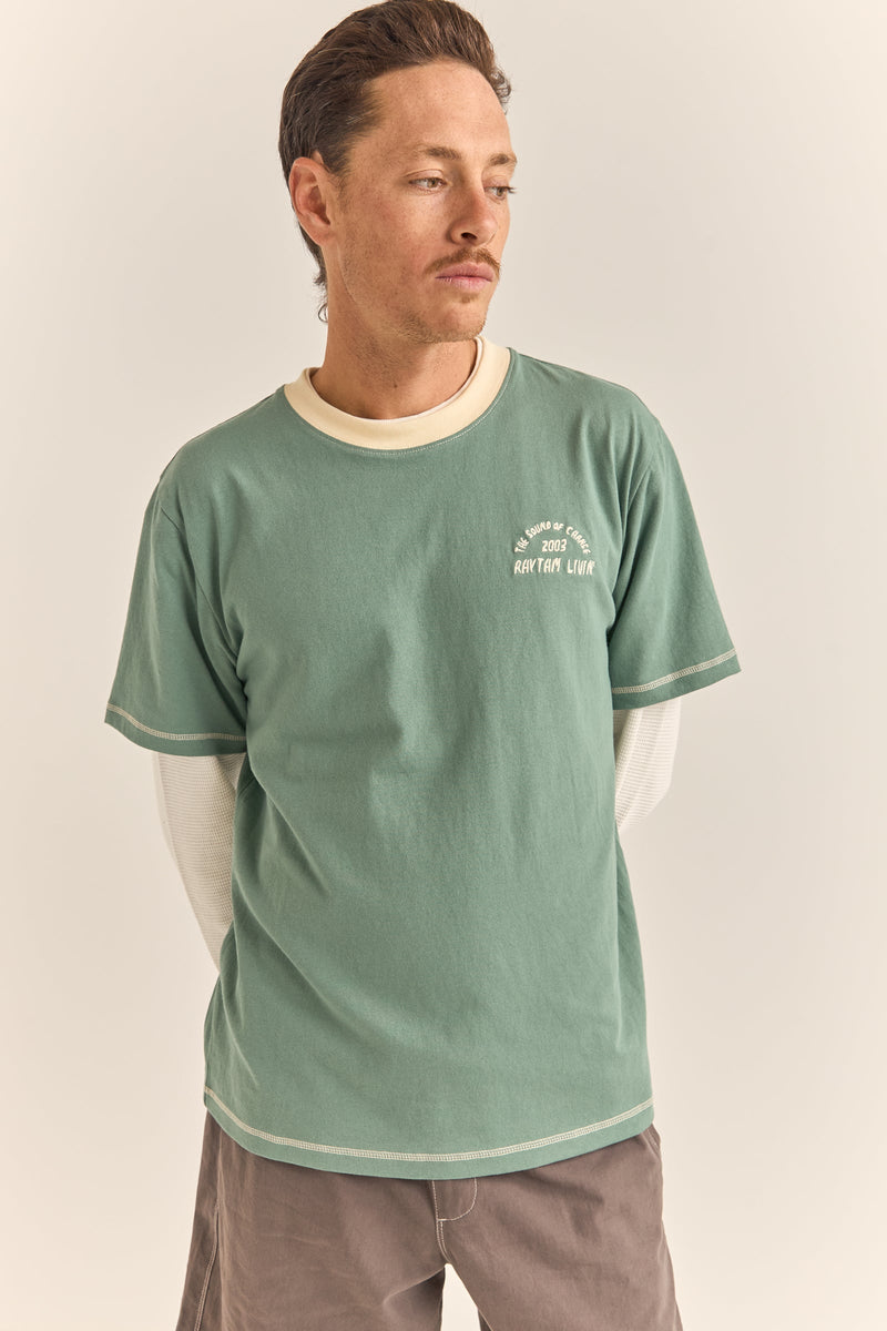 Oh Three Ss T-Shirt Teal