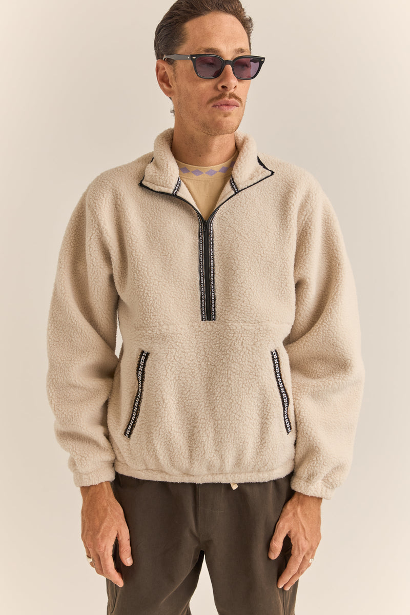 Sherpa Pullover Natural