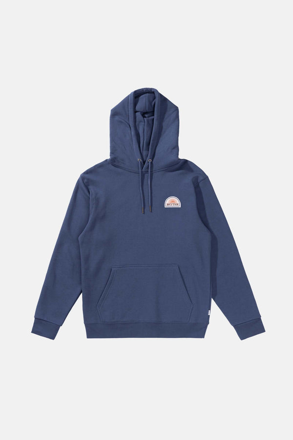 Heavyweight Fleece Hood Indigo