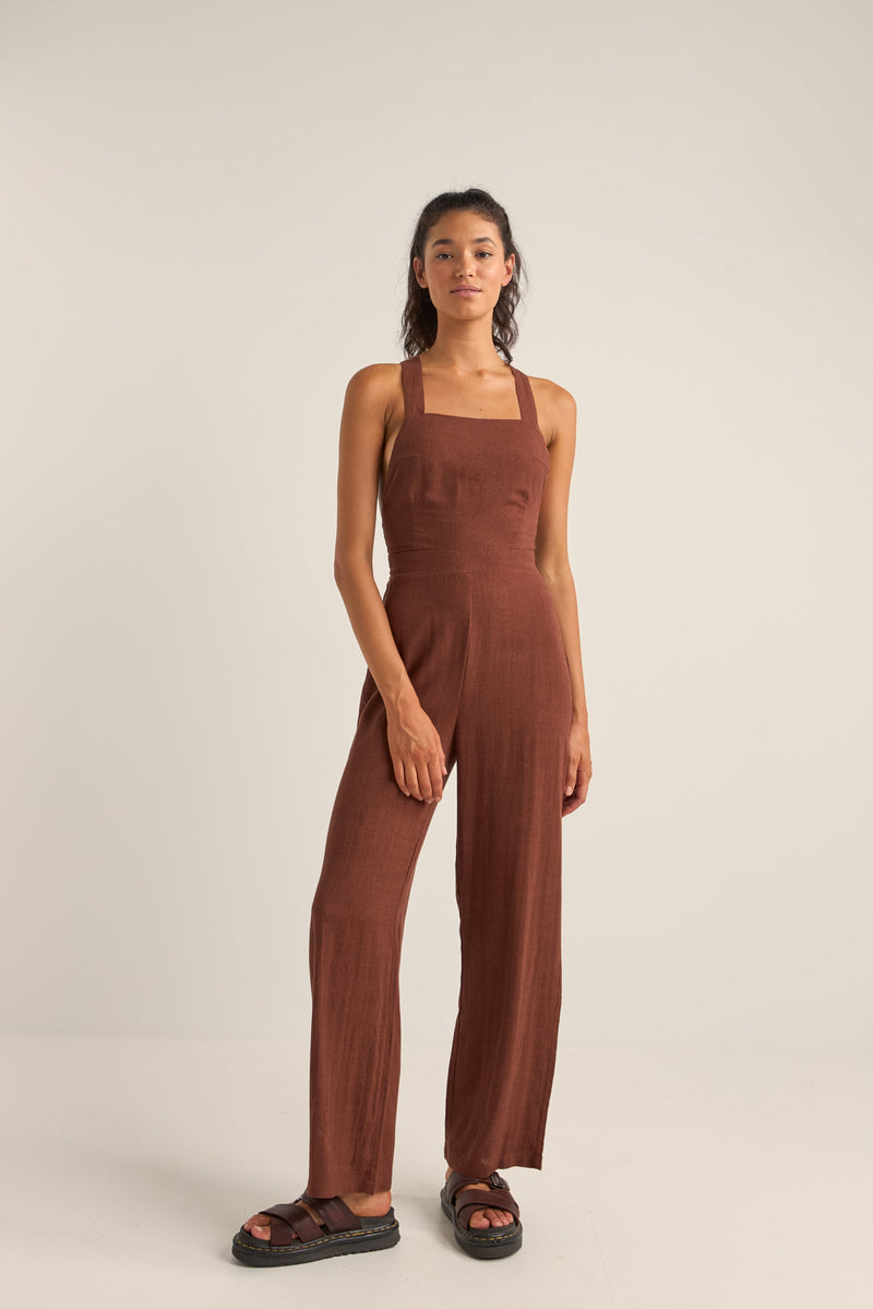 Cabana Jumpsuit Chocolate