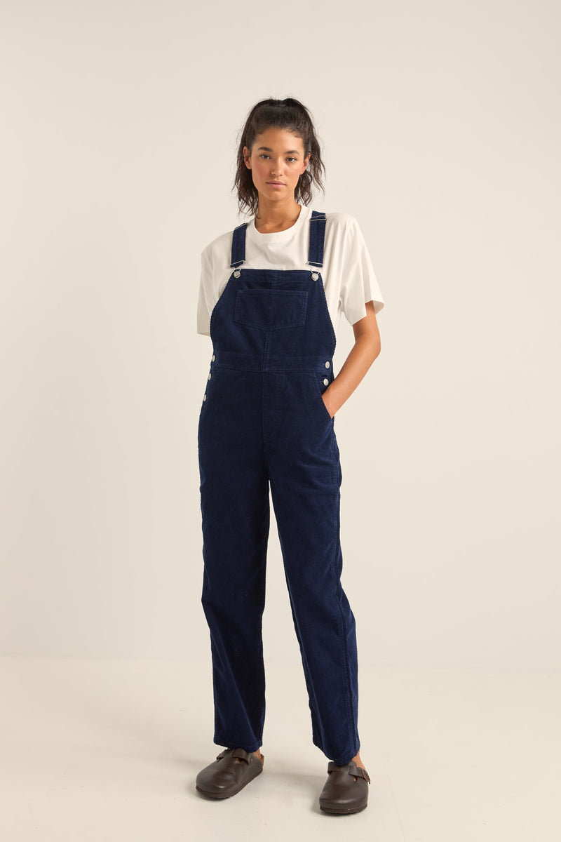 Cord Overalls Navy