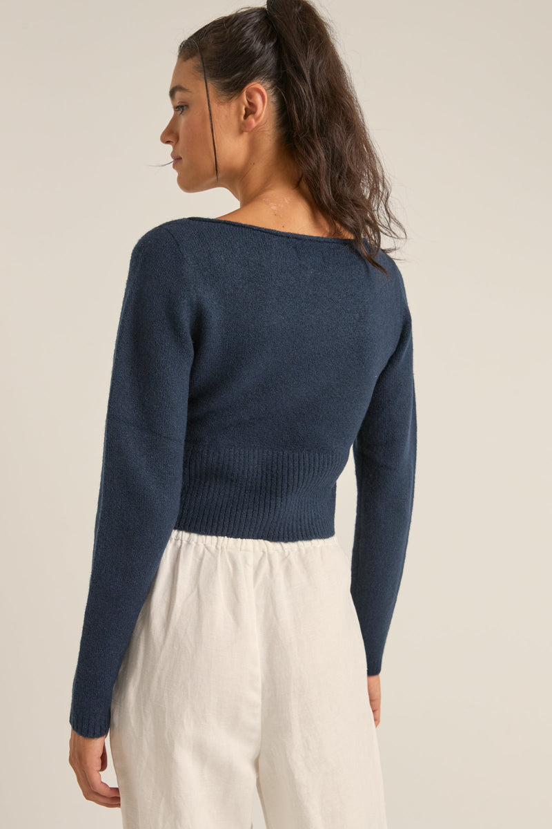 Chloe Knit Navy